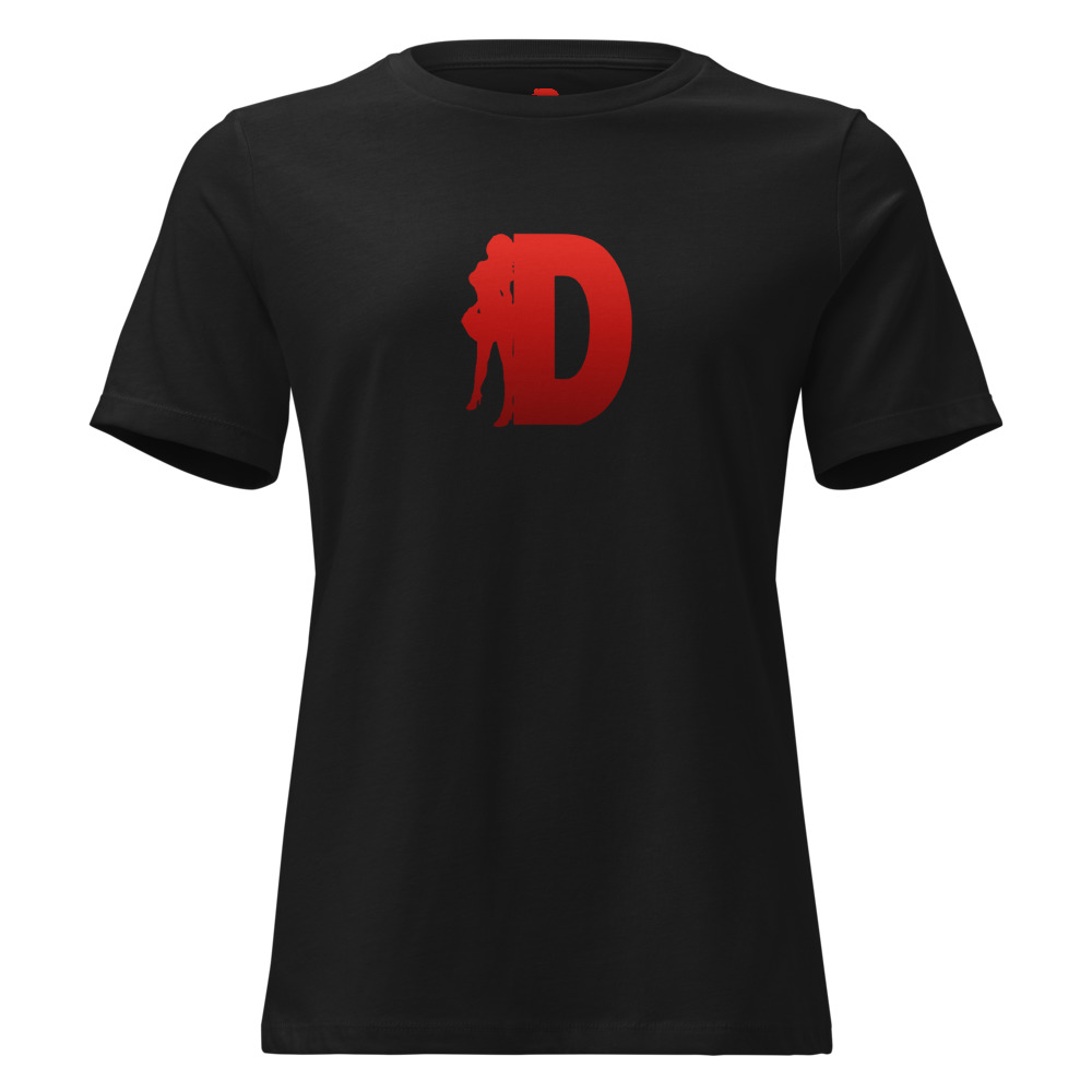Daniland women's relaxed tee, Black