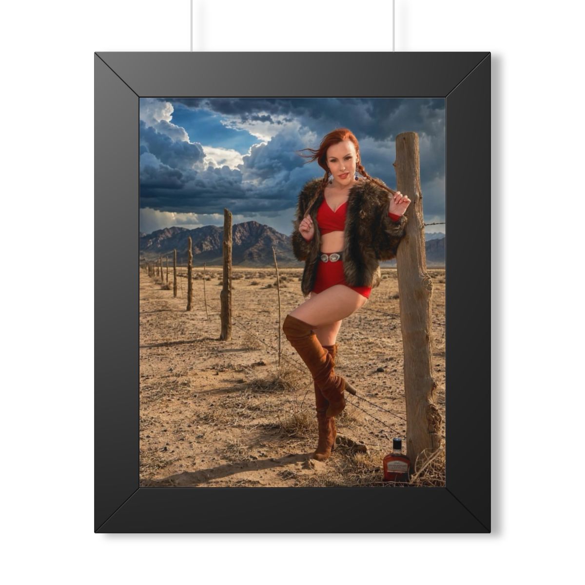 Storm light, framed poster